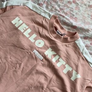 Hello Kitty Puma Pink Crew Neck